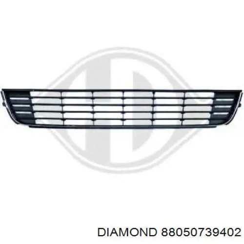 Spoiler do pára-choque dianteiro Diamond/DPA 88050739402 preço, a partir de 71,38 USD