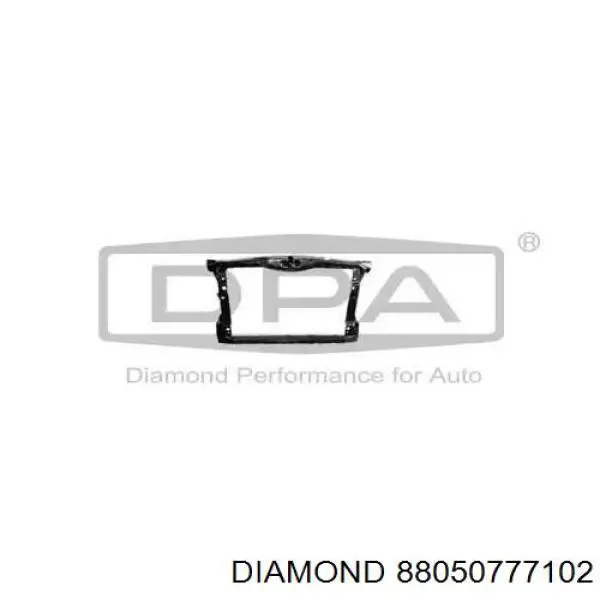 88050777102 Diamond/DPA Suporte do radiador montado (painel de montagem de fixação das luzes)