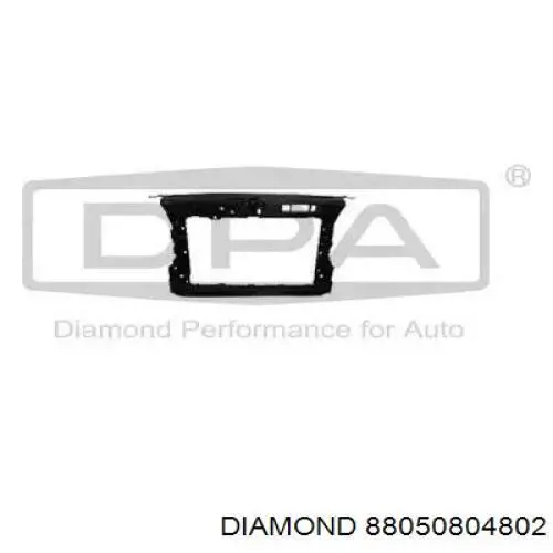 88050804802 Diamond/DPA Suporte do radiador montado (painel de montagem de fixação das luzes)