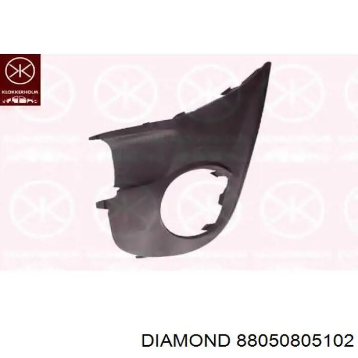 88050805102 Diamond/DPA Suporte do radiador montado (painel de montagem de fixação das luzes)