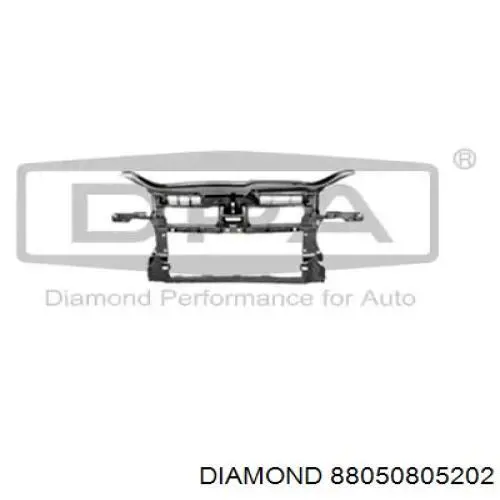 Suporte do radiador montado (painel de montagem de fixação das luzes) Diamond/DPA 88050805202 preço, a partir de 88,12 USD