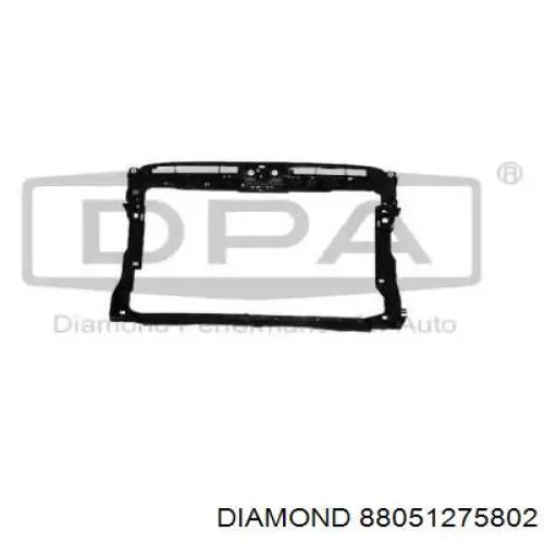 Suporte do radiador montado (painel de montagem de fixação das luzes) Diamond/DPA 88051275802 preço, a partir de 76,06 USD