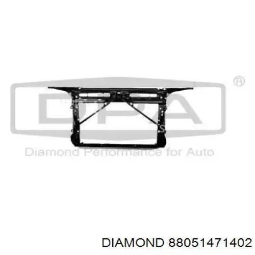 Compre 88051471402 Diamond/DPA Suporte do radiador montado (painel de montagem de fixação das luzes)