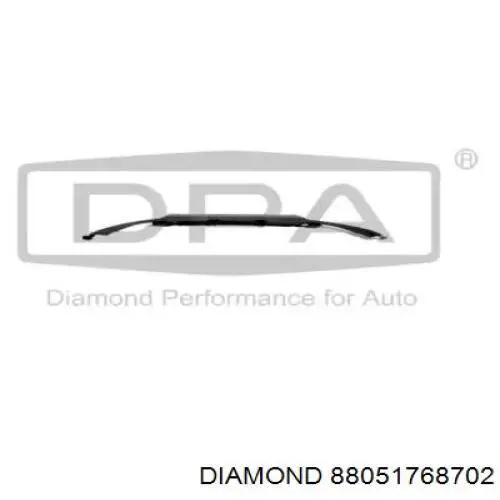 5C6805903F9B9 VAG Spoiler do pára-choque dianteiro