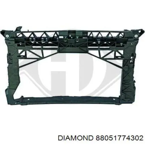 Suporte do radiador montado (painel de montagem de fixação das luzes) VAG 5F0805588F preço, a partir de 159,59 USD