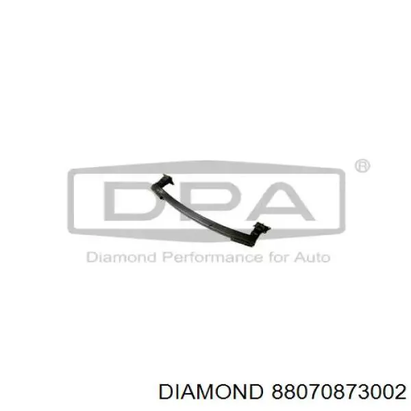 88070873002 Diamond/DPA Reforçador do pára-choque traseiro