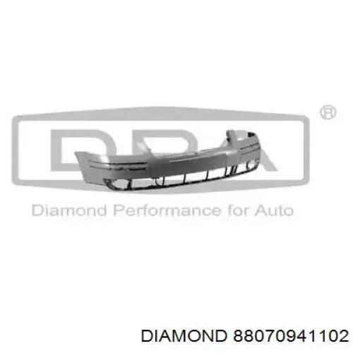 88070941102 Diamond/DPA Pára-choque dianteiro