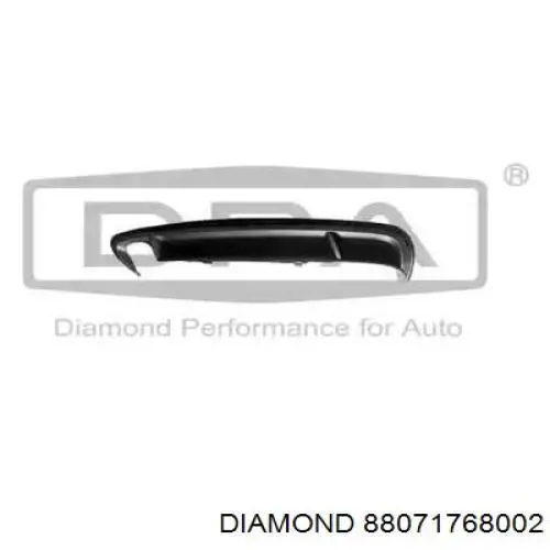Spoiler do pára-choque traseiro VAG 3AE8075219B9 preço, a partir de 55,12 USD