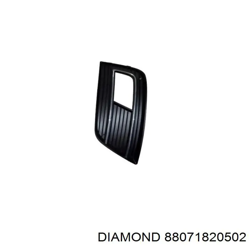 Tampão (grelha) das luzes de nevoeiro do pára-choque dianteiro direito Diamond/DPA 88071820502 preço, a partir de 19,12 USD