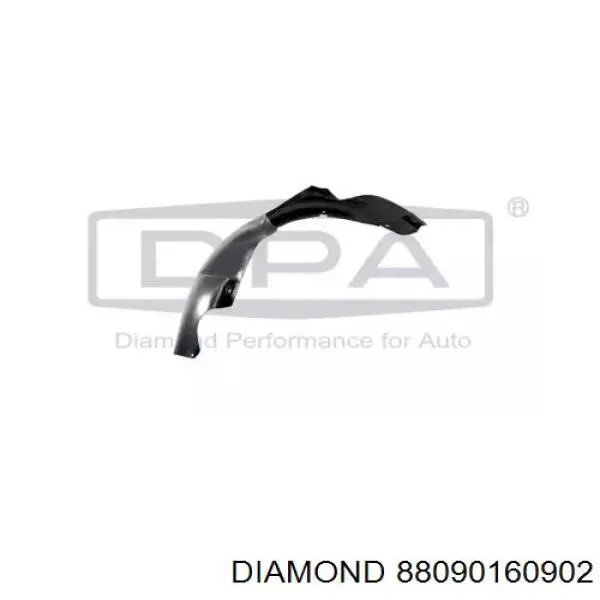 Guarda-barras direito do pára-lama dianteiro Diamond/DPA 88090160902 preço, a partir de 27,16 USD