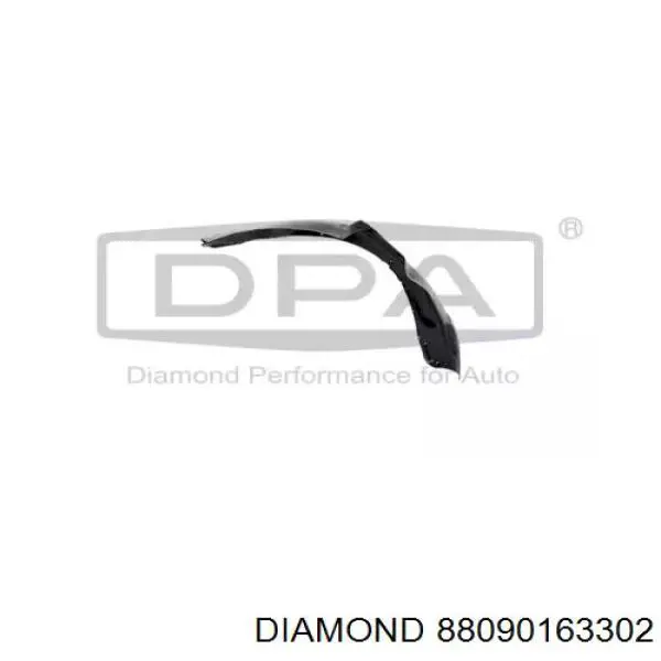 Guarda-barras esquerdo do pára-lama dianteiro Diamond/DPA 88090163302 preço, a partir de 25,60 USD