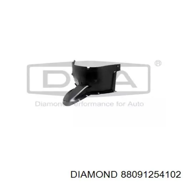 Guarda-barras esquerdo dianteiro do pára-lama dianteiro Diamond/DPA 88091254102 preço, a partir de 19,22 USD