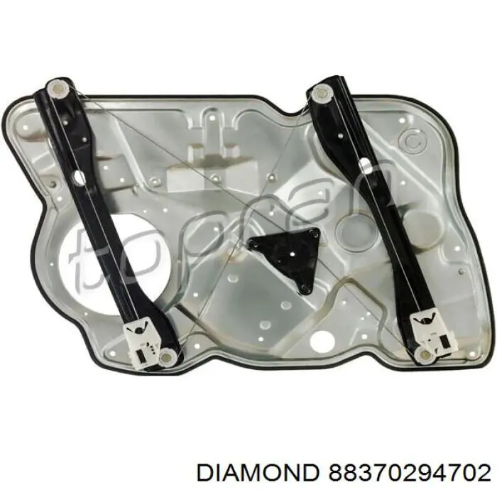 88370294702 Diamond/DPA Mecanismo de acionamento de vidro da porta dianteira direita