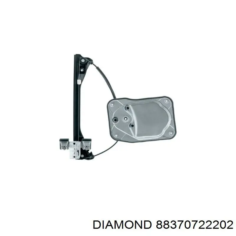 Compre 88370722202 Diamond/DPA Mecanismo de acionamento de vidro da porta dianteira direita