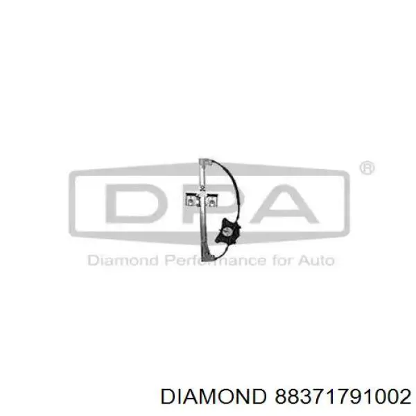 88371791002 Diamond/DPA Mecanismo de acionamento de vidro da porta dianteira direita
