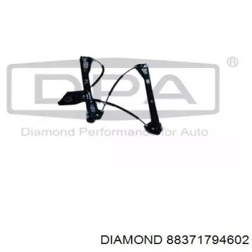 Mecanismo de acionamento de vidro da porta dianteira esquerda VAG 6RU837461F preço, a partir de 50,44 USD