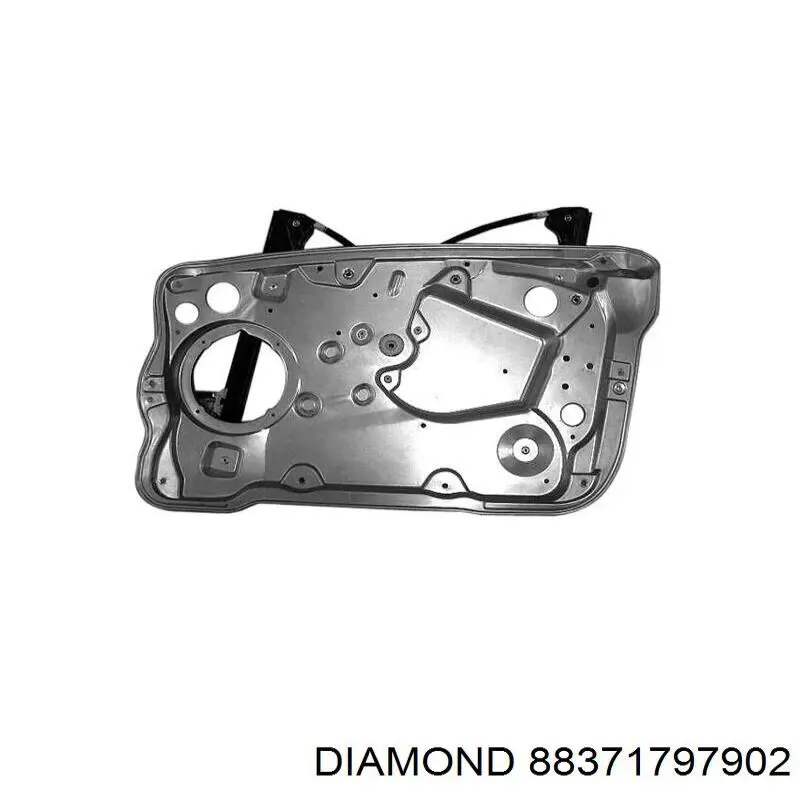 Mecanismo de acionamento de vidro da porta dianteira esquerda Diamond/DPA 88371797902 preço, a partir de 42,84 USD
