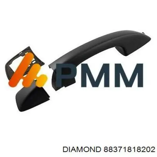 Compre 88371818202 Diamond/DPA Suporte de maçaneta externa da porta dianteira esquerda