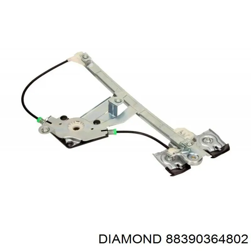 Mecanismo de acionamento de vidro da porta traseira esquerda Diamond/DPA 88390364802 preço, a partir de 40,43 USD