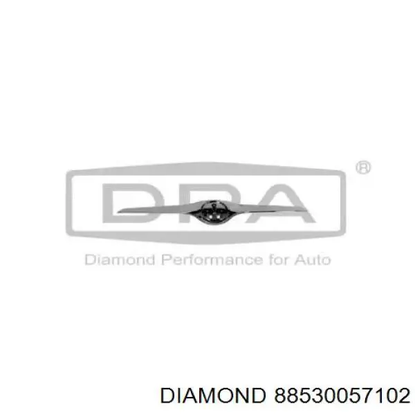 88530057102 Diamond/DPA Moldura da capota