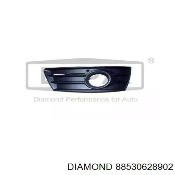 Tampão (grelha) das luzes de nevoeiro do pára-choque dianteiro direito Diamond/DPA 88530628902 preço, a partir de 14,02 USD