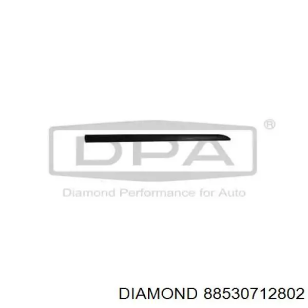 88530712802 Diamond/DPA Moldura da porta dianteira direita