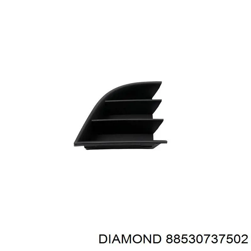 88530737502 Diamond/DPA Grelha interna esquerda do pára-choque dianteiro