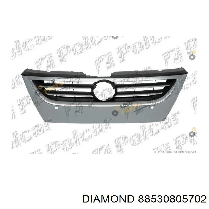 88530805702 Diamond/DPA Grelha do radiador