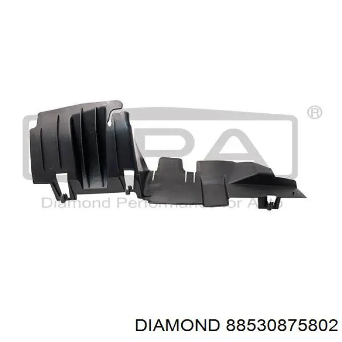 Placa sobreposta (carcaça) de grelha do radiador Diamond/DPA 88530875802 preço, a partir de 78,37 USD