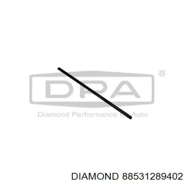 Moldura da porta dianteira esquerda VAG 1U4853515C01C preço, a partir de 15,59 USD