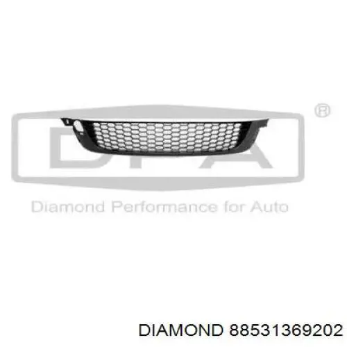 Compre 1K8853677 VAG Grelha central do pára-choque dianteiro