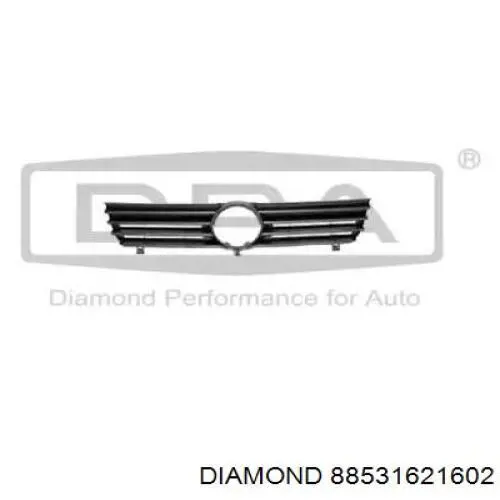 Grelha do radiador VAG 6C0853651ARYP preço, a partir de 46,06 USD