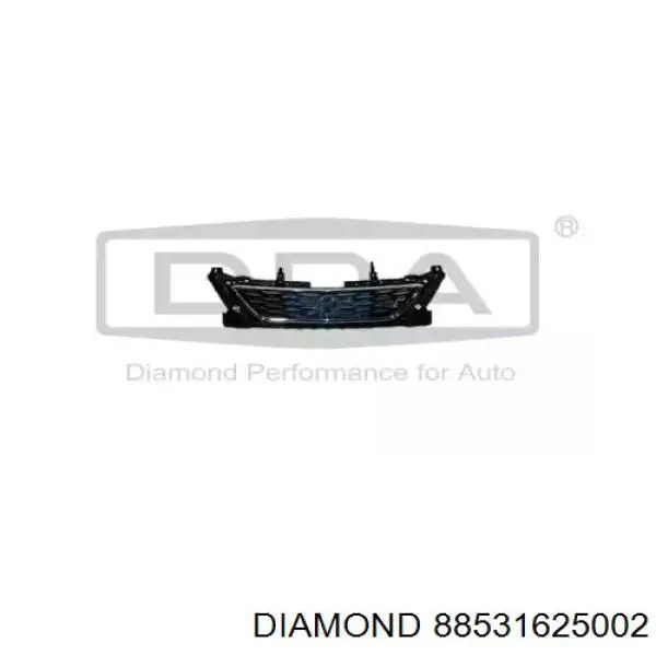 Grelha do radiador VAG 5F0853654D preço, a partir de 119,45 USD
