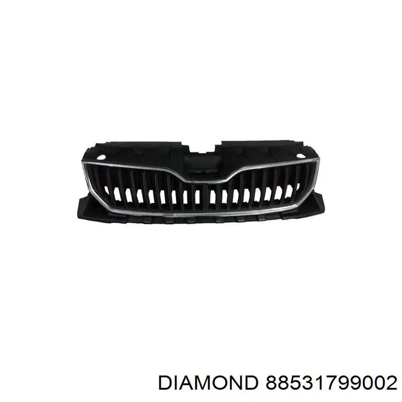 Compre 6V0853653A9B9 VAG Grelha do radiador