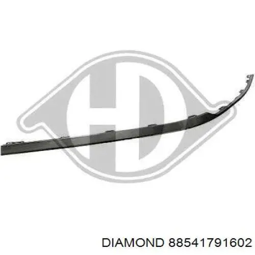 Moldura esquerda do pára-choque dianteiro VAG 3G0854321 preço, a partir de 7,93 USD