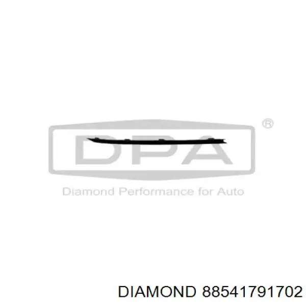 Moldura do pára-choque dianteiro VAG 3G08543229B9 preço, a partir de 9,77 USD