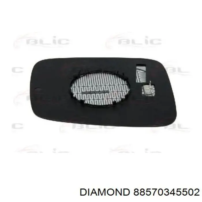 Elemento espelhado do espelho de retrovisão esquerdo Diamond/DPA 88570345502 preço, a partir de 18,97 USD