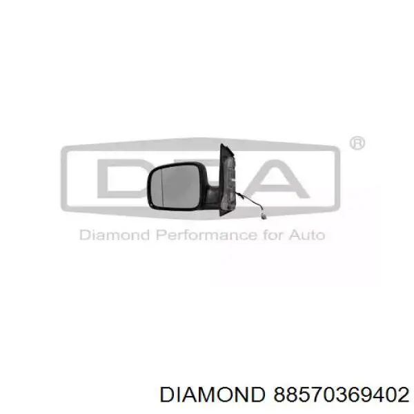 Espelho de retrovisão esquerdo Diamond/DPA 88570369402 preço, a partir de 98,51 USD