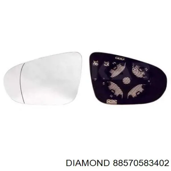 Espelho de retrovisão esquerdo Diamond/DPA 88570583402 preço, a partir de 103,71 USD