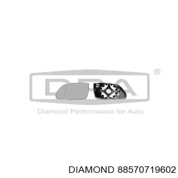 Elemento espelhado do espelho de retrovisão direito Diamond/DPA 88570719602 preço, a partir de 18,68 USD