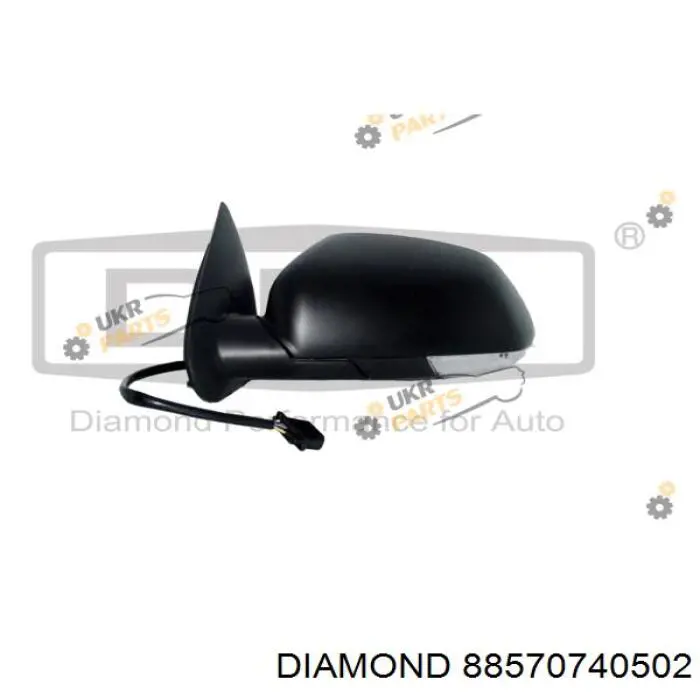 Compre 88570740502 Diamond/DPA Espelho de retrovisão esquerdo
