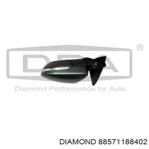 Espelho de retrovisão esquerdo Diamond/DPA 88571188402 preço, a partir de 84,35 USD