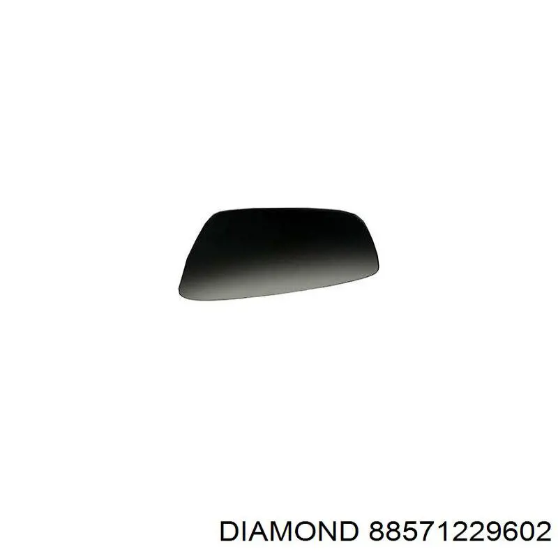 Compre 88571229602 Diamond/DPA Elemento espelhado do espelho de retrovisão esquerdo