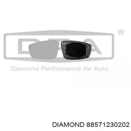Elemento espelhado do espelho de retrovisão esquerdo Diamond/DPA 88571230202 preço, a partir de 16,16 USD