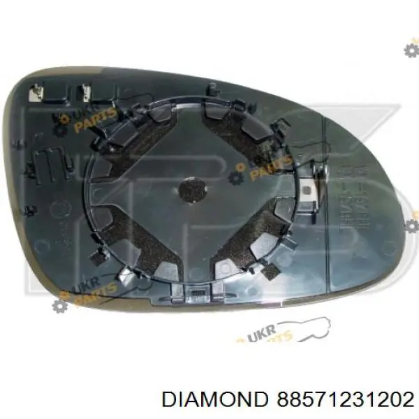 Elemento espelhado do espelho de retrovisão esquerdo Diamond/DPA 88571231202 preço, a partir de 15,38 USD