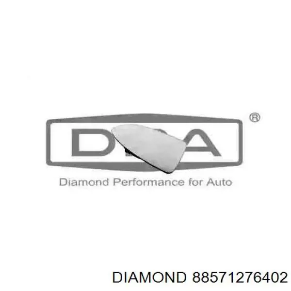 Elemento espelhado do espelho de retrovisão direito Diamond/DPA 88571276402 preço, a partir de 17,42 USD