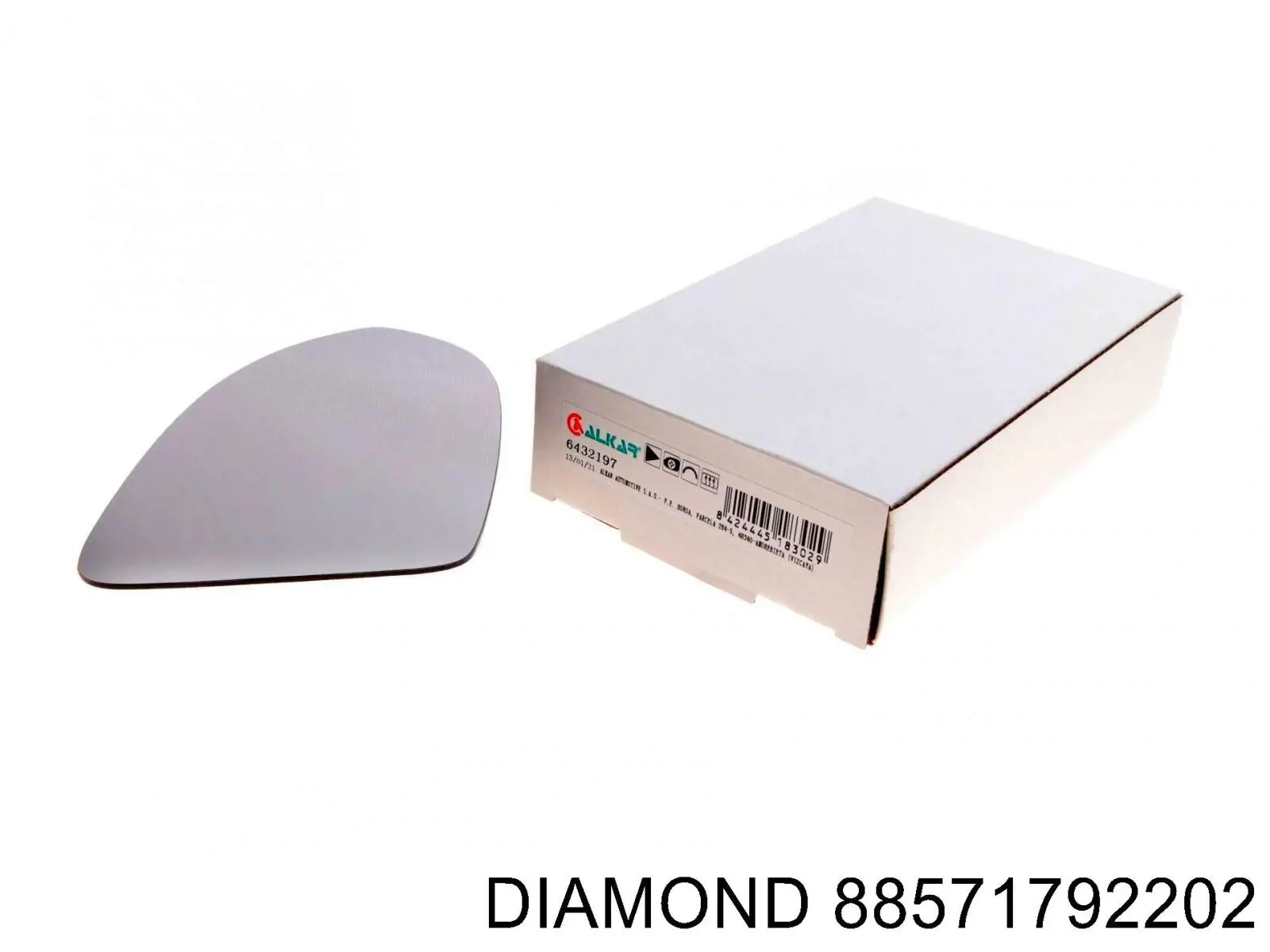 Elemento espelhado do espelho de retrovisão direito Diamond/DPA 88571792202 preço, a partir de 21,01 USD