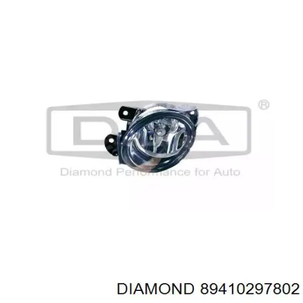 89410297802 Diamond/DPA Luzes de nevoeiro direitas
