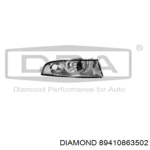 89410863502 Diamond/DPA Luzes de nevoeiro direitas