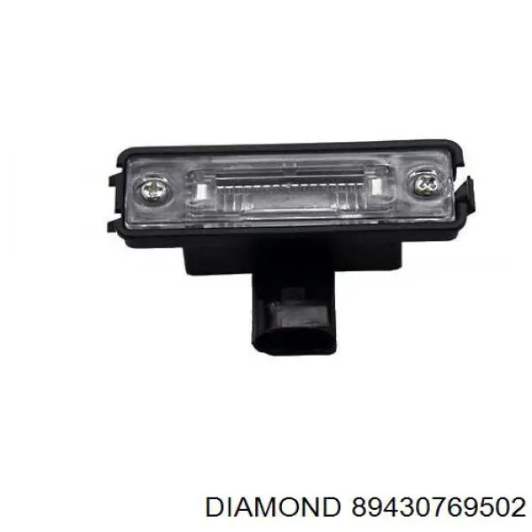 89430769502 Diamond/DPA Lanterna da luz de fundo de matrícula traseira